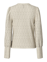 Sand Top fra PIECES - 17120347