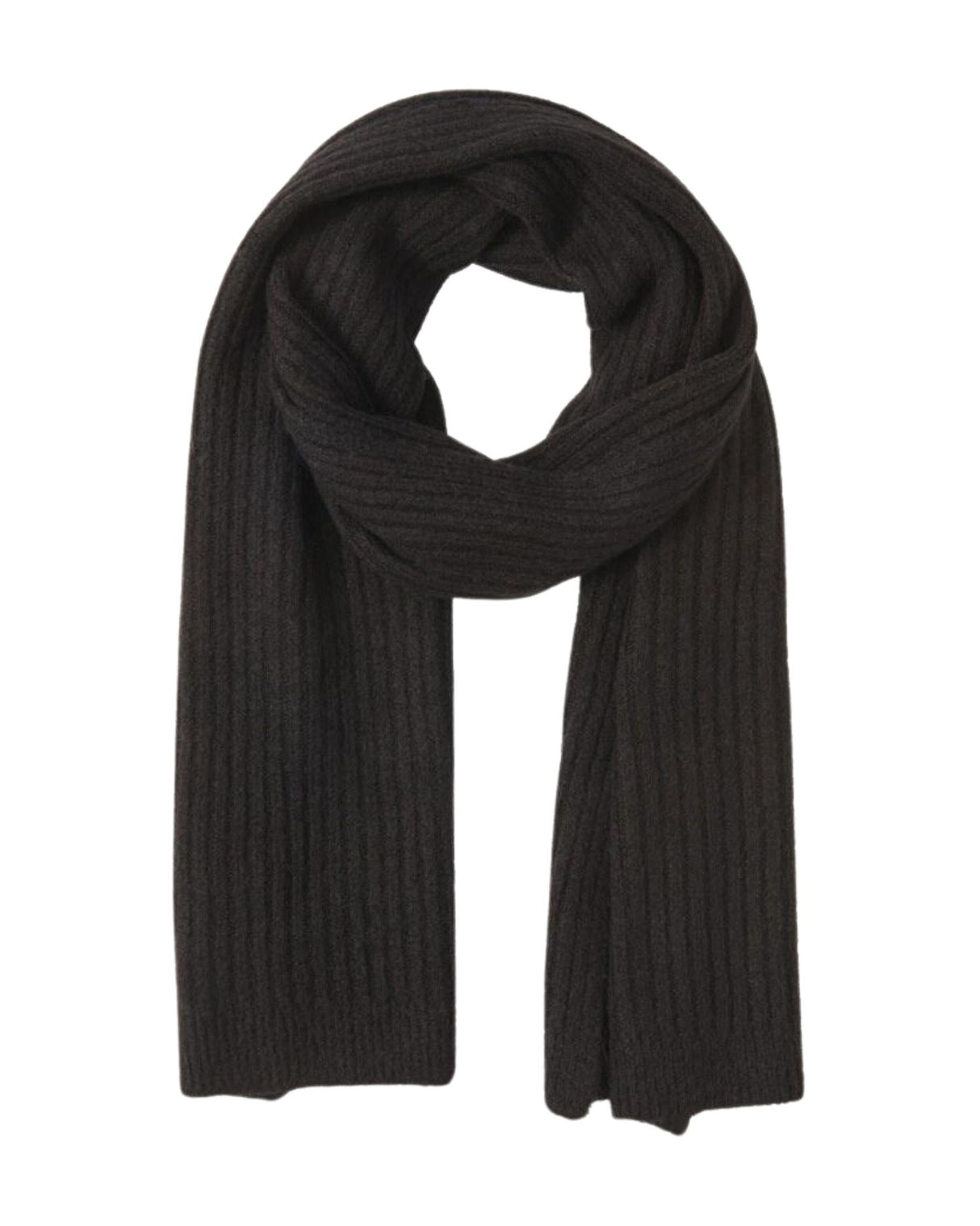 Sort - black - Pieces - uld halstørklæde - 17126883