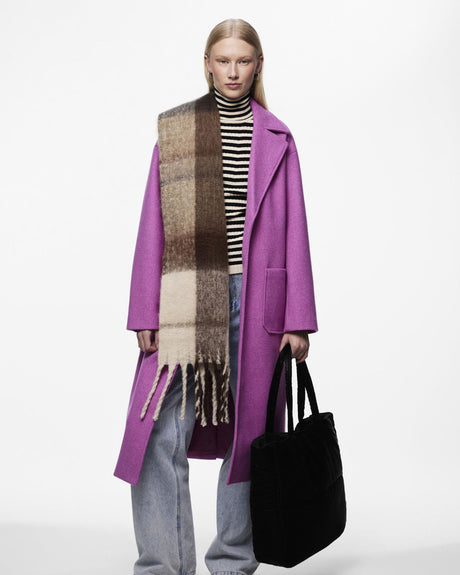 Brun - fossil/multi colo - Pieces - halstørklæde - 17132356