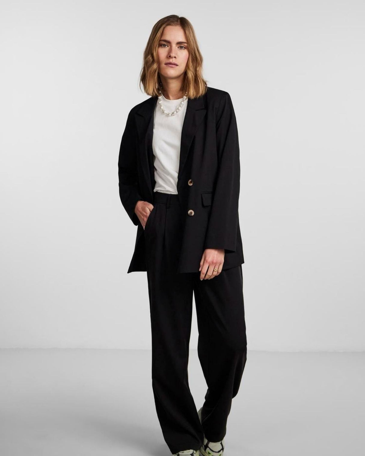 Black - PIECES - blazer - 17133382