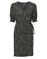 Sort - black / dot - Pieces - kjole med prikker  - 17133694