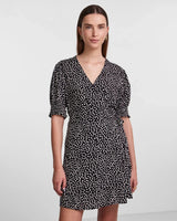 Sort - black / dot - Pieces - kjole med prikker  - 17133694