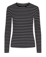 brun / hvid - december sky / cloud dance - Pieces - bluse - 17133838