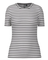 sort / grå - december sky/black -Pieces - bluse - 17133838