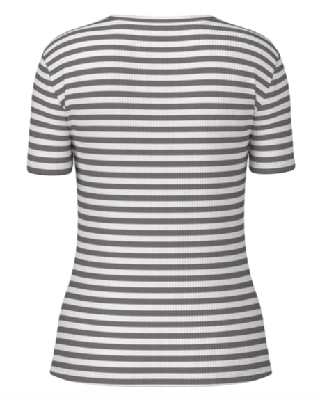 sort / grå - december sky/black -Pieces - bluse - 17133838