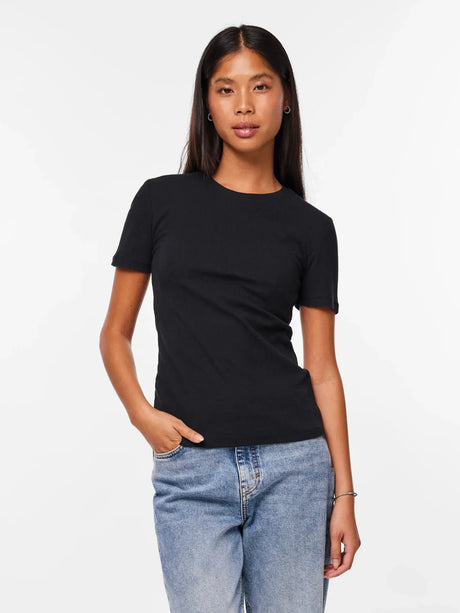 Black Bluse fra PIECES - 17133839