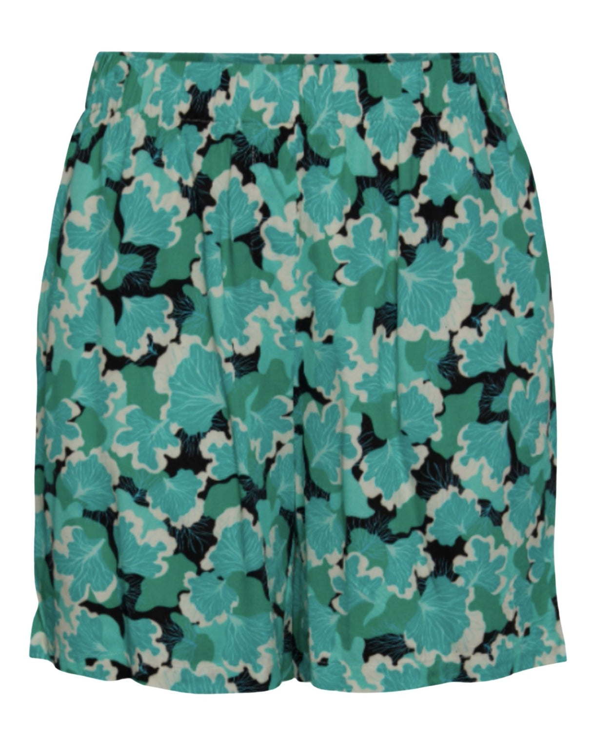 Grøn - Island Green - PIECES - shorts - print - 17138154
