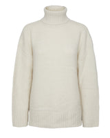 Offwhite - birch - Pieces - strik trøje - uld - 17139848