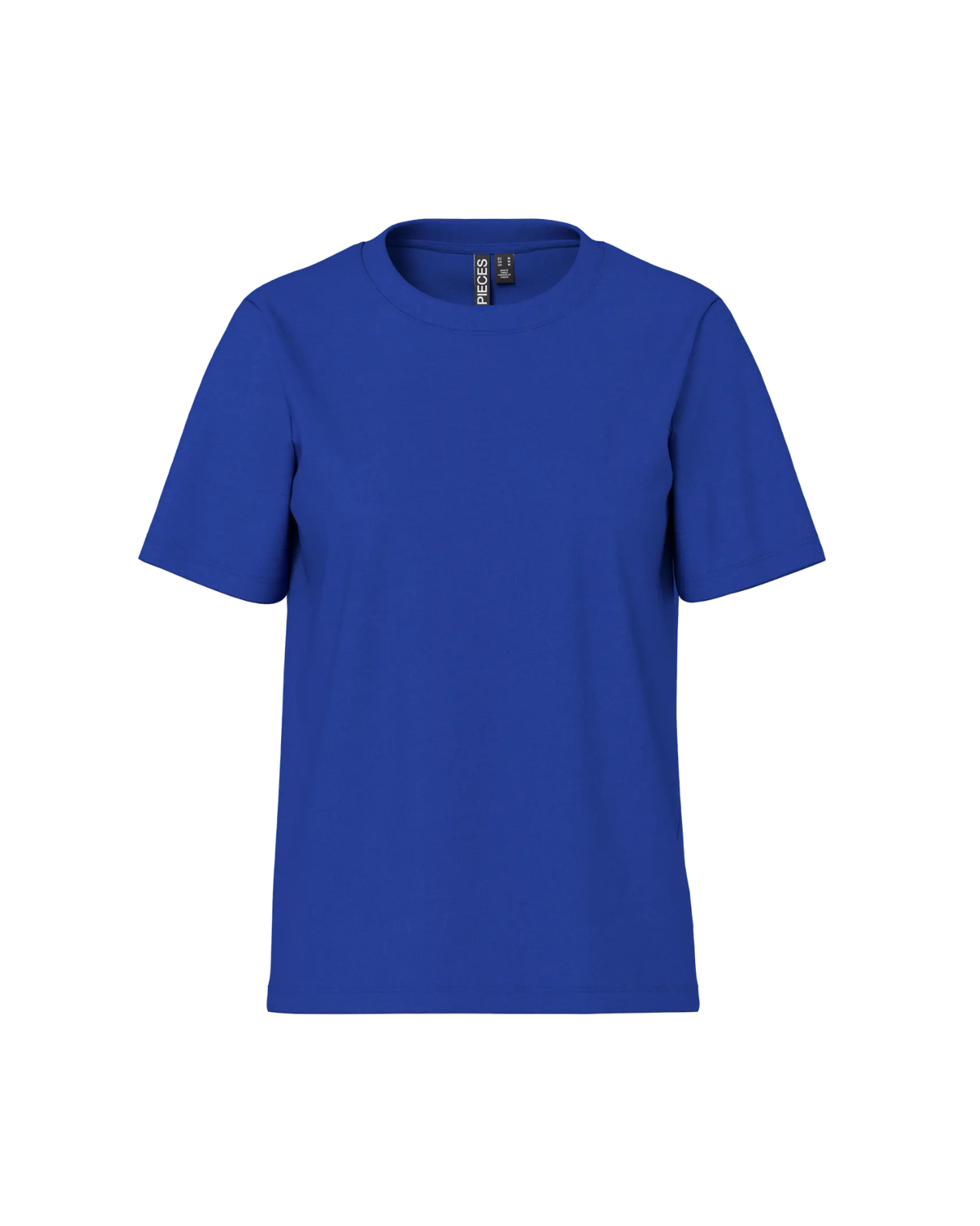 Blå - Mazarine Blue - Pieces - T-shirt - 17140802