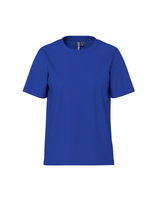 Blå - Mazarine Blue - Pieces - T-shirt - 17140802