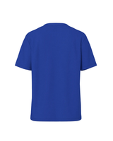 Blå - Mazarine Blue - Pieces - T-shirt - 17140802