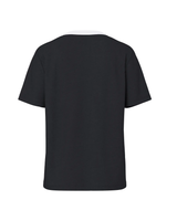 Sort - Black - Pieces - T-shirt - 17140802
