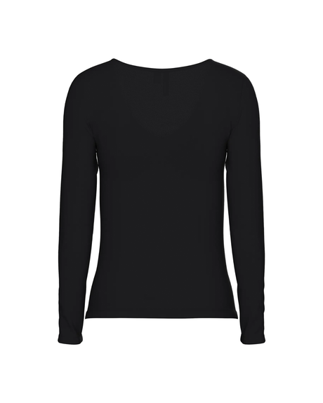 Sort - Black - Pieces - Bluse - 17141053