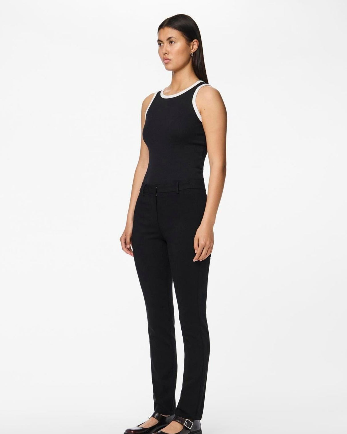 Sort - black - PIECES - bukser - 17143323