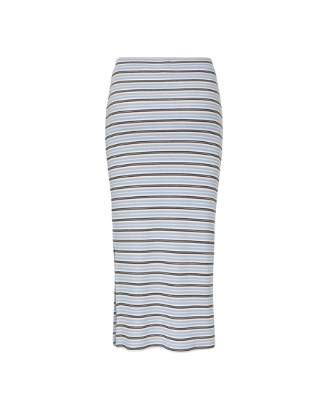 Blå - Cashmere blue - Pieces - Nederdel - 17145148