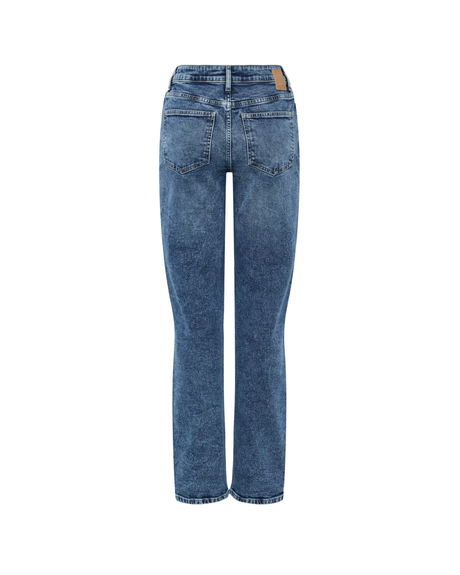Blå - Medium Blue Denim - Pieces - Jeans - 17149277