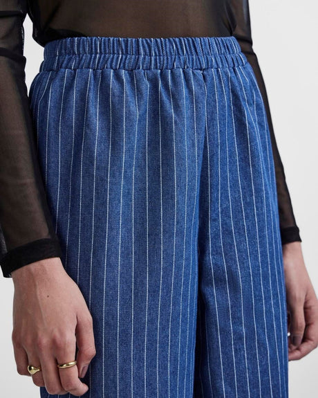 Blå - medium blue - Pieces - bukser - 17149592