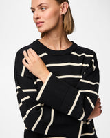 Sort - Black - pieces - striktrøje - 17150957