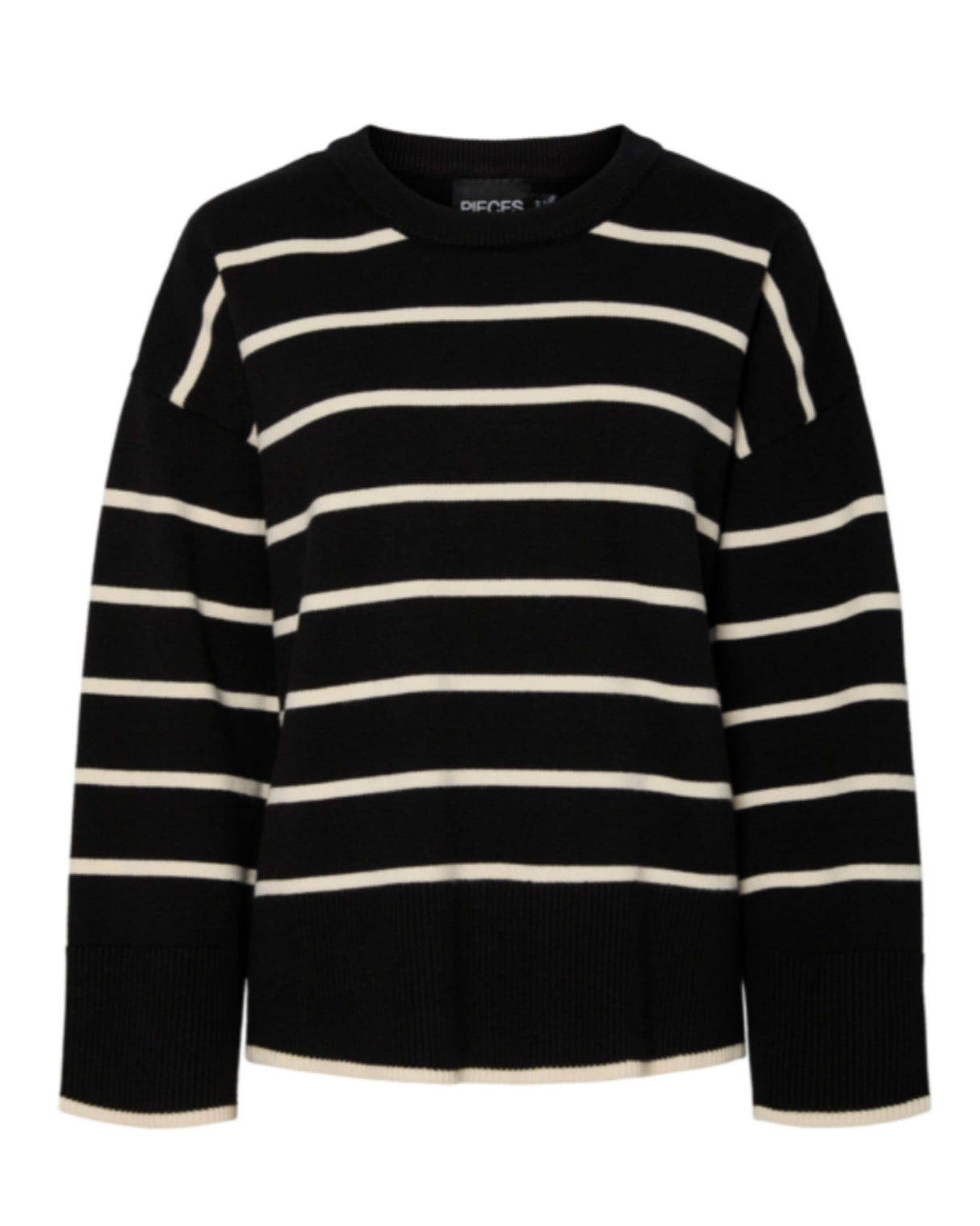 Sort - Black - pieces - striktrøje - 17150957