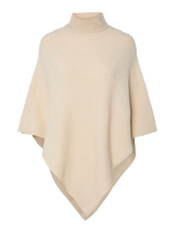 White Pepper Poncho fra PIECES - 17151030