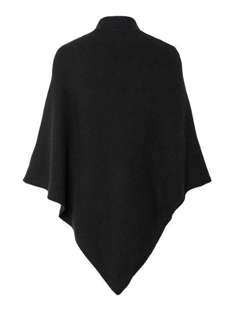 Black Poncho fra PIECES - 17151030