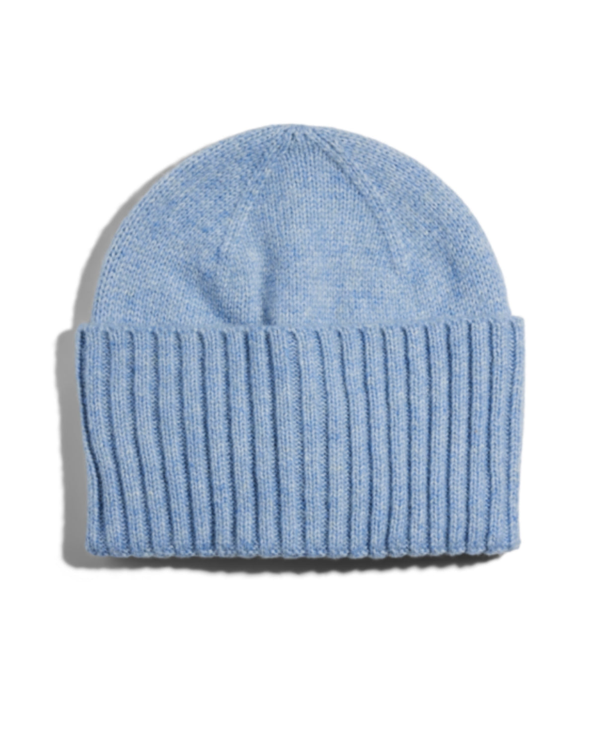 blå - faded denim - Pieces - strik hue - uld-17151046