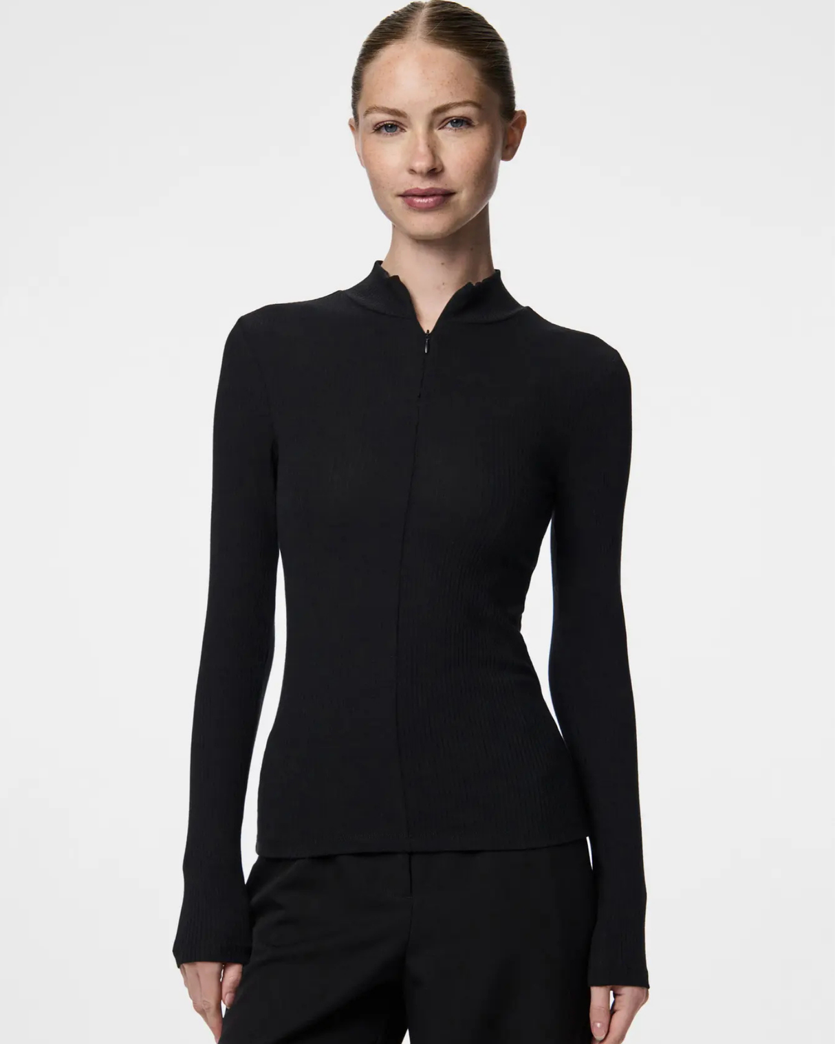 Sort - Black - Pieces - Bluse - 17154273