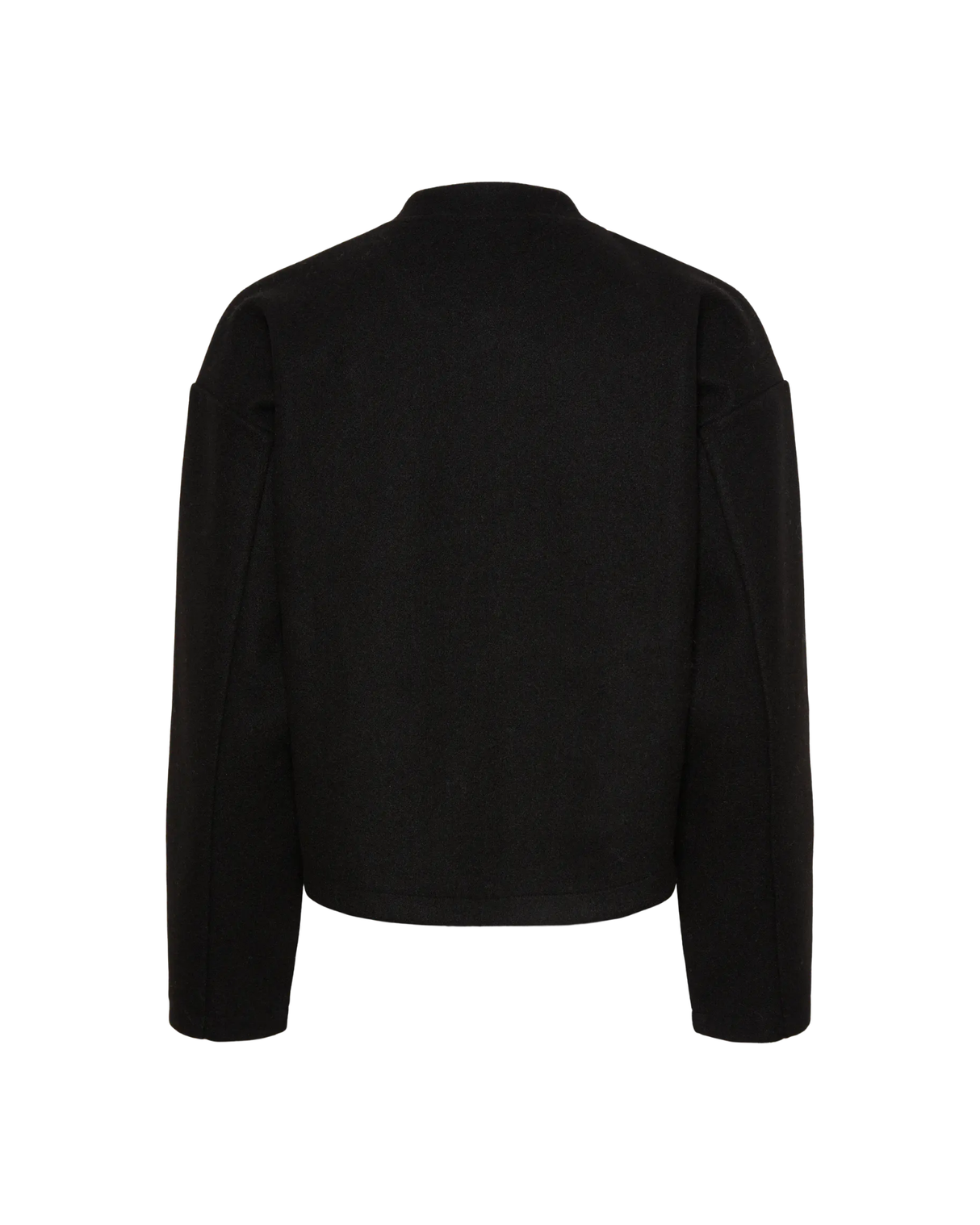 Sort - Black - Pieces - Jakke - 17154345