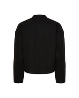 Sort - Black - Pieces - Jakke - 17154345