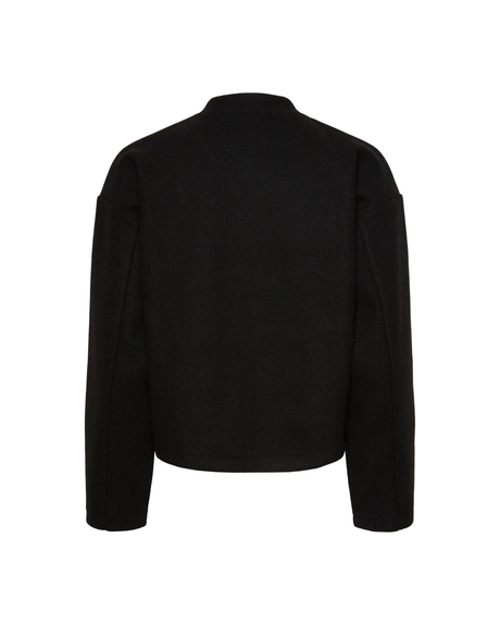 Sort - Black - Pieces - Jakke - 17154345