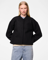 Sort - Black - Pieces - Jakke - 17154345