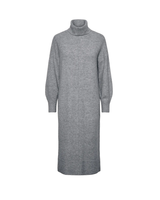 PIECES Medium Grey Melange Kjole - 17154430