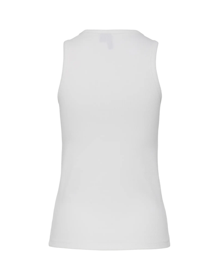 Hvid - Bright White - Pieces - Tanktop - 17154480