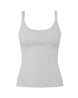 Grå - Light Grey Melange - Pieces - Top - 17154482