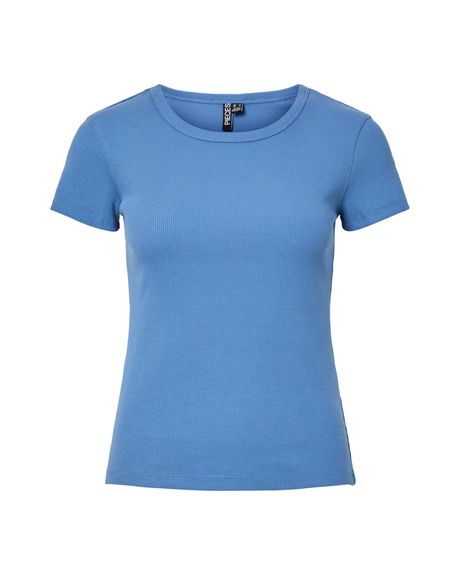 Blå - Riverside - Pieces - T-shirt - 17154483