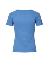 Blå - Riverside - Pieces - T-shirt - 17154483