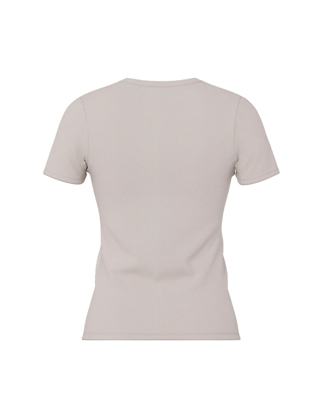 Sand - Silver Gray - Pieces - T-shirt - 17154483