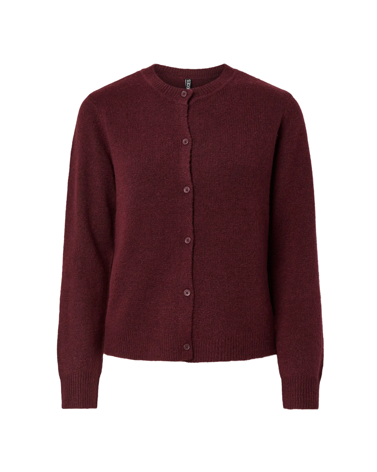 PIECES Tawny Port MELANGE Cardigan,Striktrøje - 17154486