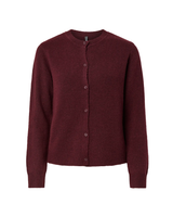 PIECES Tawny Port MELANGE Cardigan,Striktrøje - 17154486