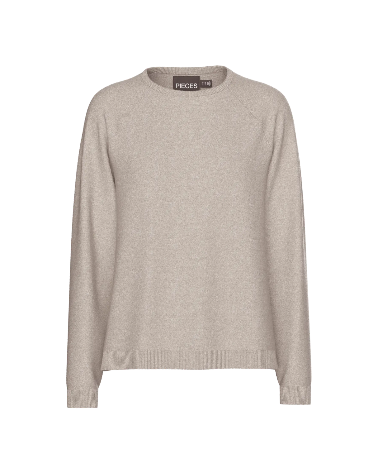 PIECES Crockery MELANGE Striktrøje - 17154650