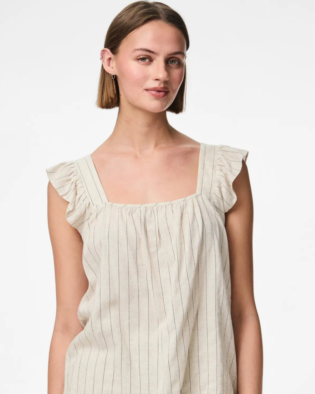 Blue - Cashmere Blue - Morel - Pieces - Shirt - Stripes - 17158469