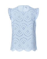 Blå - cashmere blue - Pieces - bluse - 17154746