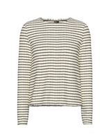 Sand/sort - Birch/Black - Pieces - Bluse - 17154806