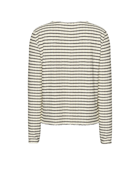 Sand/sort - Birch/Black - Pieces - Bluse - 17154806