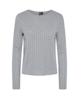 Grå - Ultimate Grey - Pieces - Bluse - 17154806