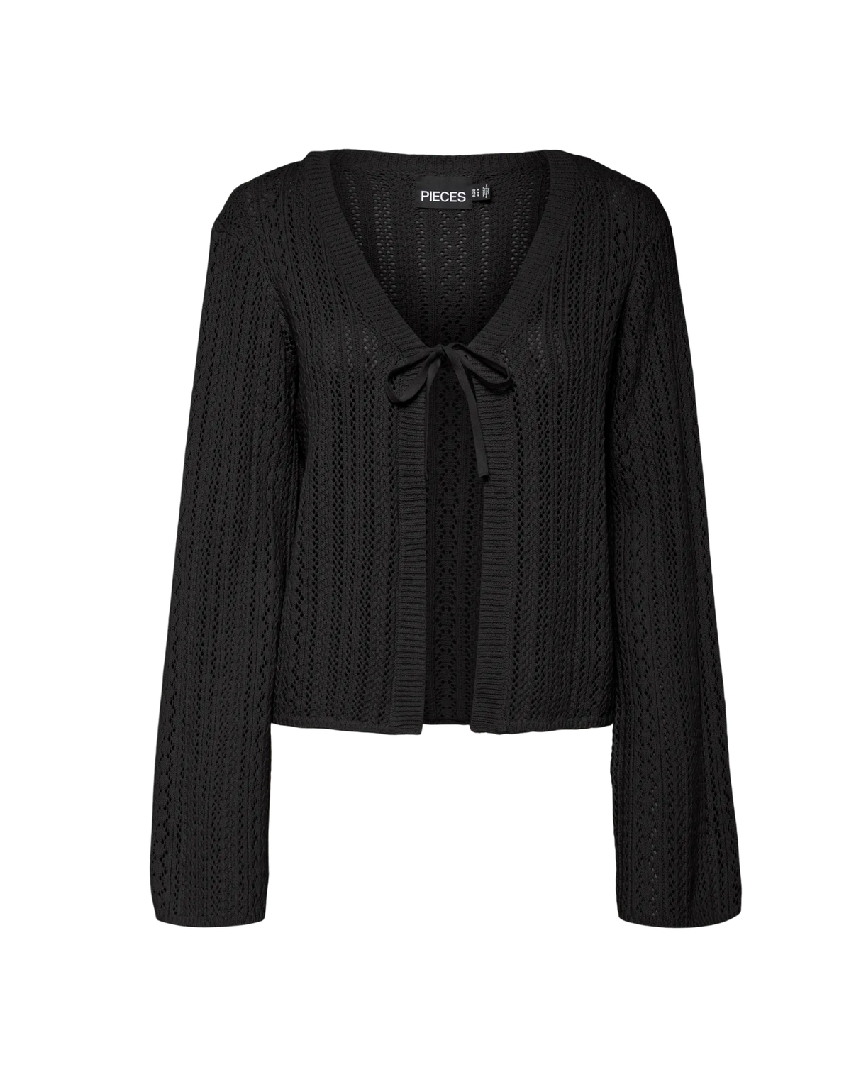 Sort - Black - Pieces - Cardigan - 17155170