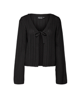 Sort - Black - Pieces - Cardigan - 17155170