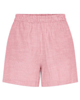 Lyserød - Pink Lemonade - Cloud Dancer - Pieces - Shorts - Striber - 17155307