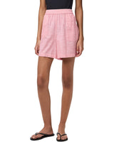 Lyserød - Pink Lemonade - Cloud Dancer - Pieces - Shorts - Striber - 17155307