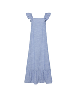 Blå -  Nautical blue/bright white - Pieces - stribet kjole - 17155310